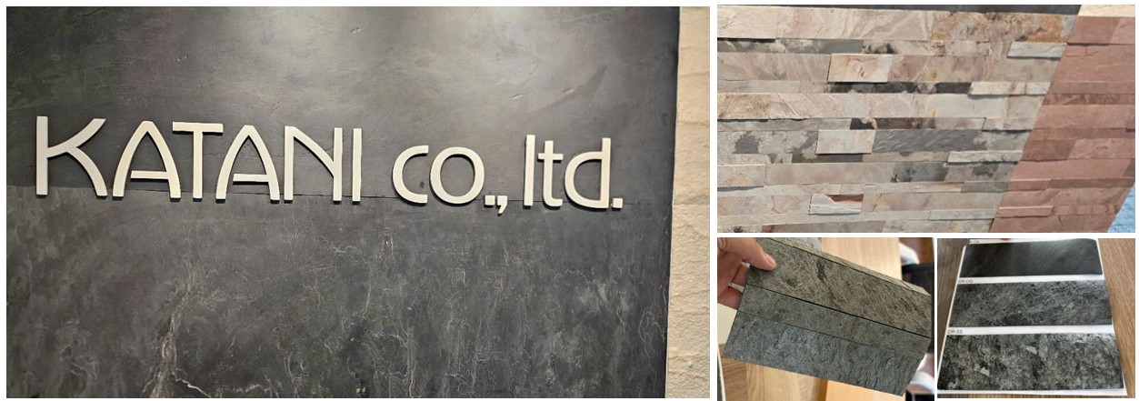 Nội thất Decorock đá thật dán - VPĐD  KATANI Company Limited Tại TP. HCM